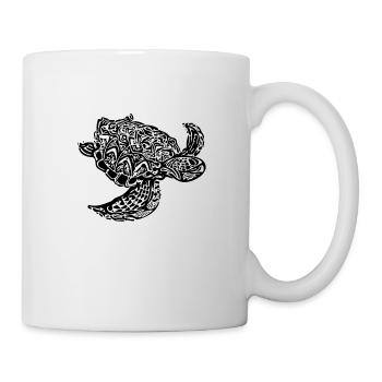 tortue - Mug blanc - blanc - Droite