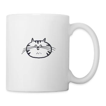 Cat | Cat face | Katzerl | Kitten | Cat - Mug - white - Right