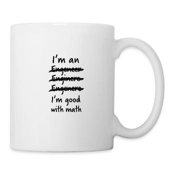 Funny Engineer Math Engineer Gift - Mug - white - Right
