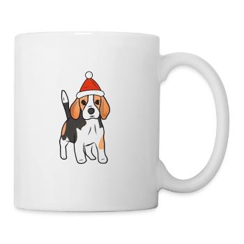Süßer Beagle - Geschenkidee für Hundefreunde - Tasse - Weiß - Rechts
