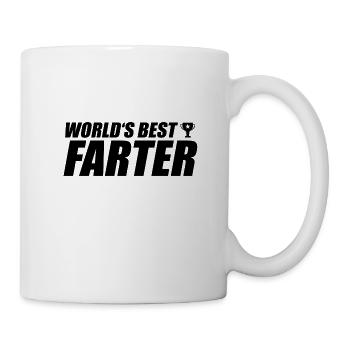 World's Best Farter Fart Best Furzer Gift - Mug - white - Right