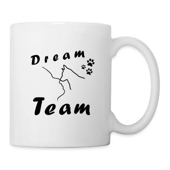 Dream Team Dog Human - Mug - white - Right