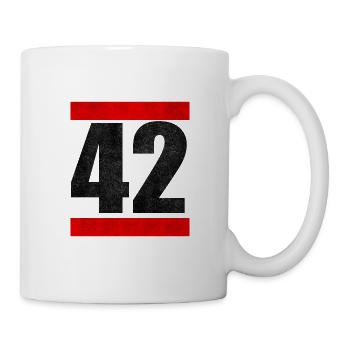 42 The Answer To Everything The answer to everything - Mug - white - Right