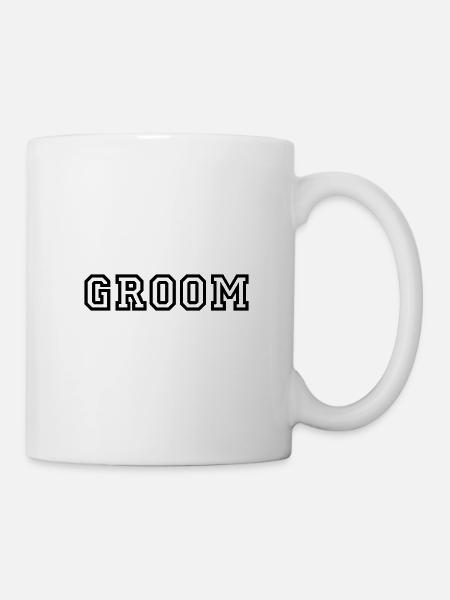 Groom groom - Mug - white