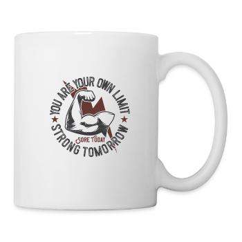 Bizeps - Tasse - Weiß - Rechts