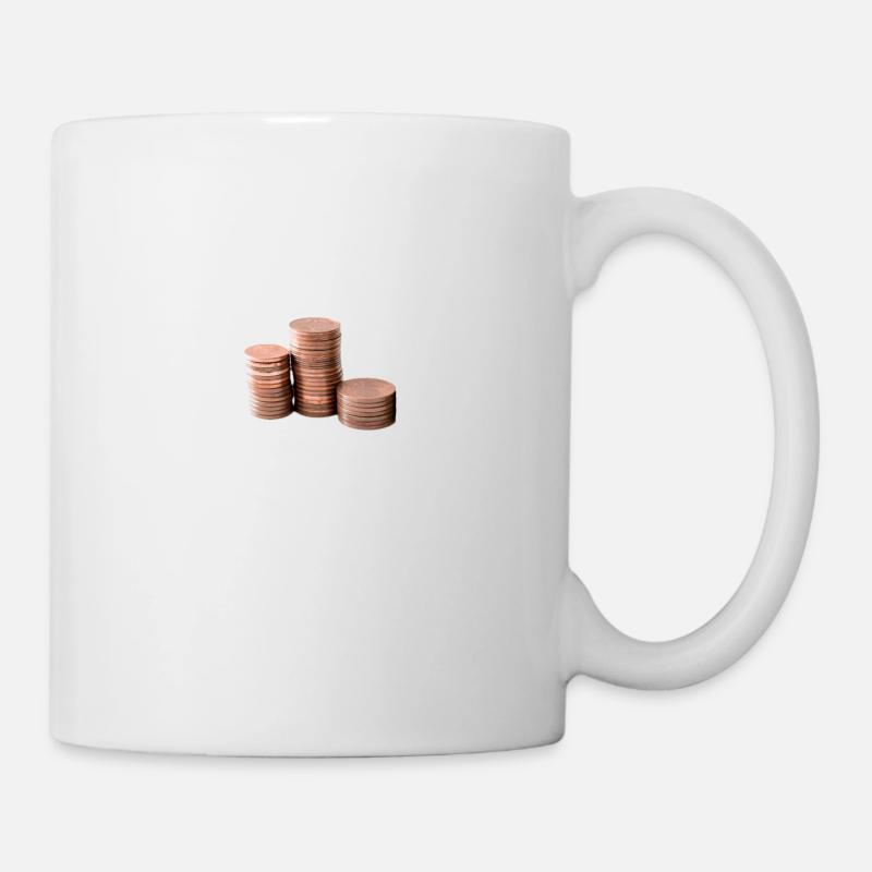 coins - Mug - white