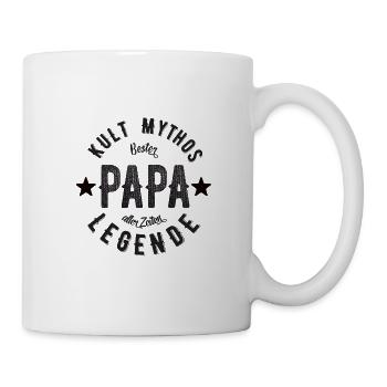Meilleur papa de tous les temps - Légende du mythe du culte - Mug blanc - blanc - Droite