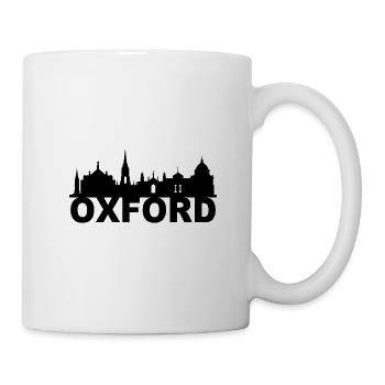 Oxford England Skyline Geschenk Idee UK - Tasse - Weiß - Rechts