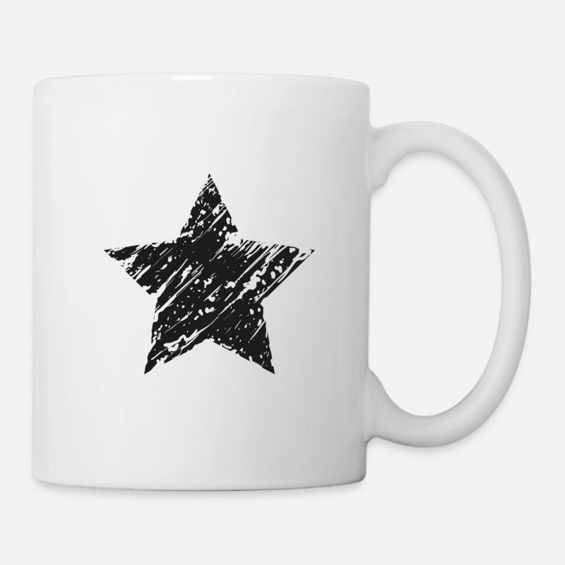 Black Star - Mug - white