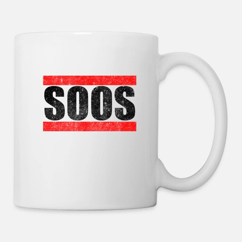 Soos Sees Saas Youtube-Kacke Detlef Davis Geschenk - Tasse - Weiß
