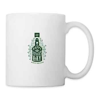 St. Patrick's Day Green Irish Ireland Luck bière bière - Mug blanc - blanc - Droite