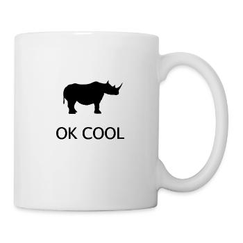 OK Cool - Tasse - Weiß - Rechts