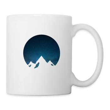Montagne montagnes randonnée escalade alpines alpinisme - Mug blanc - blanc - Droite