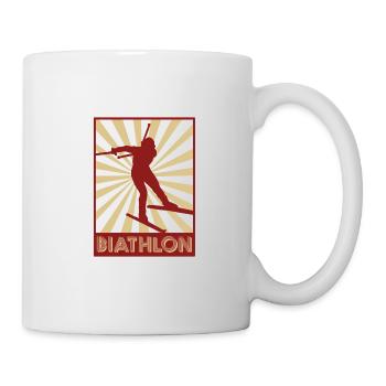 biathlon - Mug - white - Right
