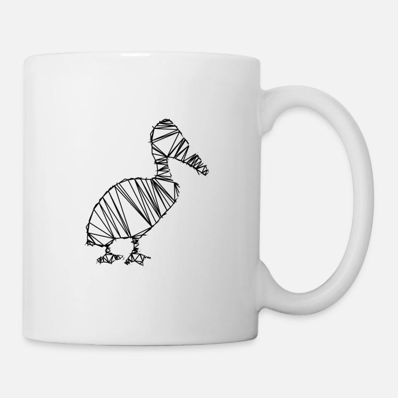 Pelikan - Tasse - Weiß