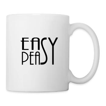 easy peasy - Tasse - Weiß - Rechts