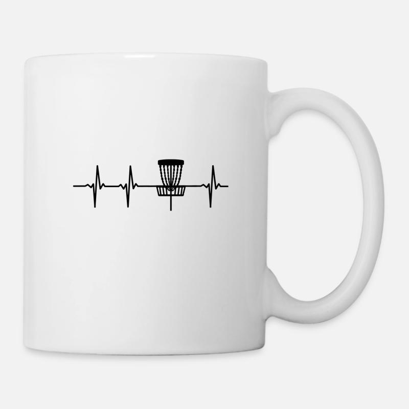 discgolf - Tasse - Weiß