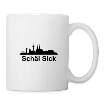 Schael Sick - Tasse - Weiß - Rechts