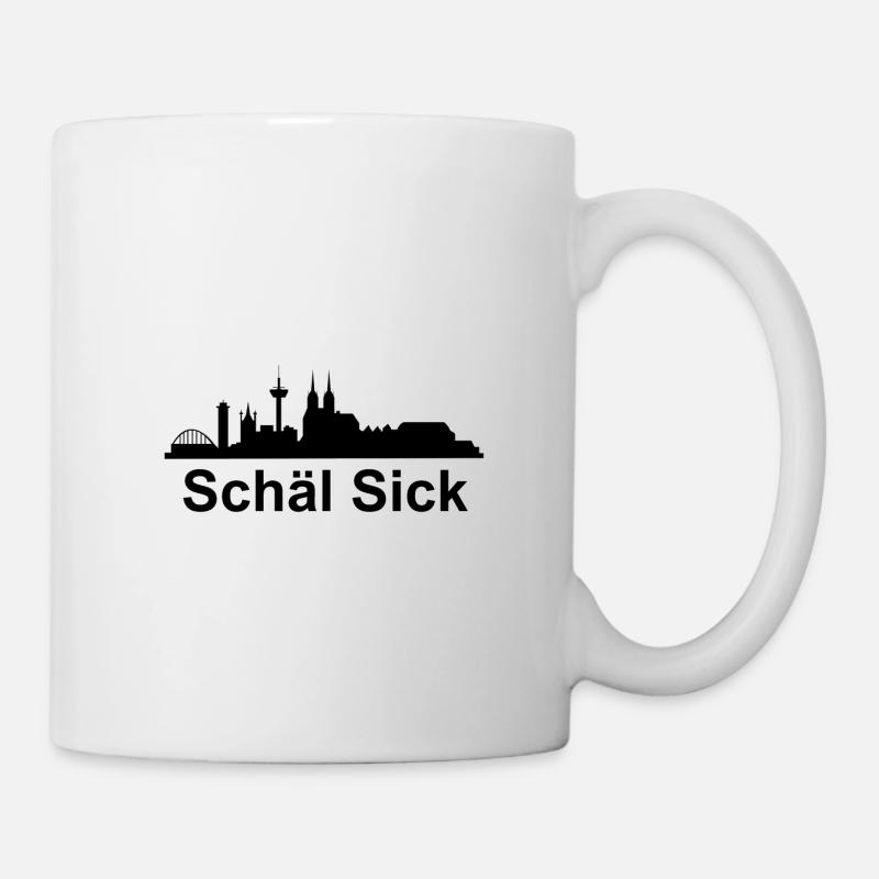 Schael Sick - Tasse - Weiß