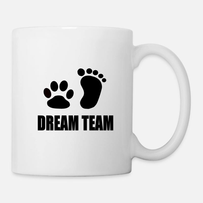 DREAM TEAM - Mug - white