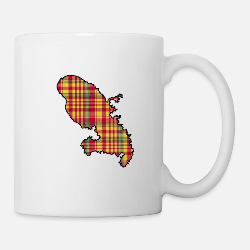 madinina madras outline map - Mug - white