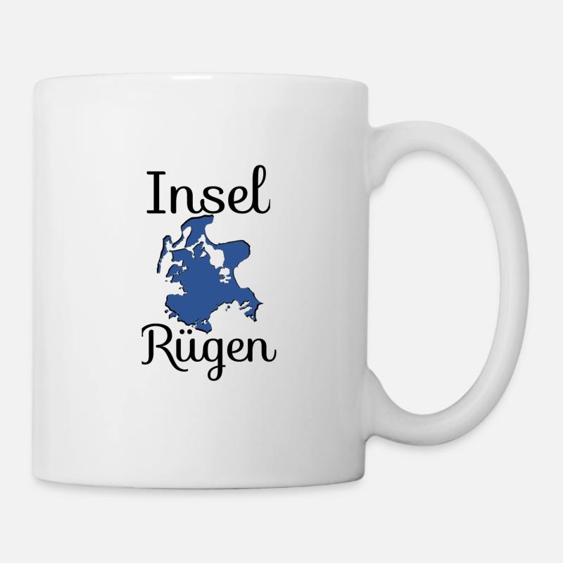 Île de Rügen - Mug blanc - blanc