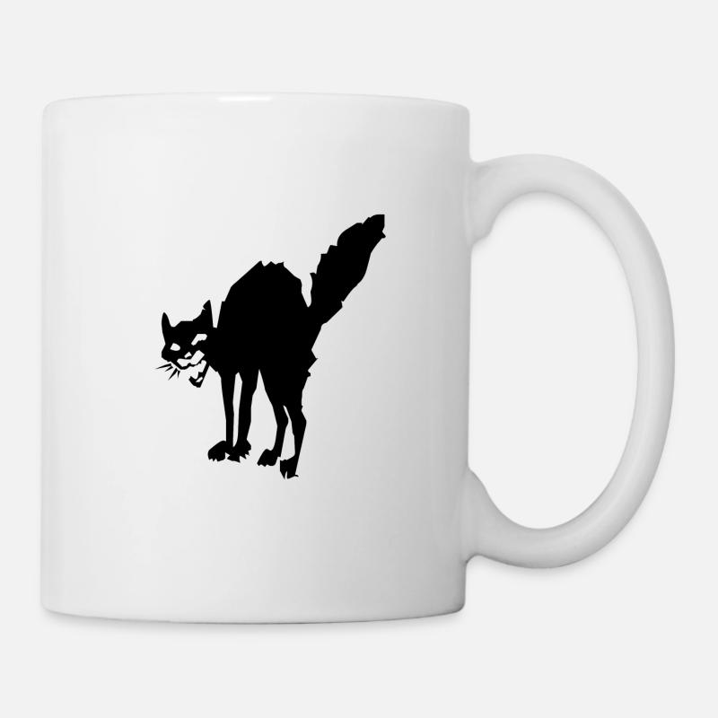 Anarchy Cat - Mug - white