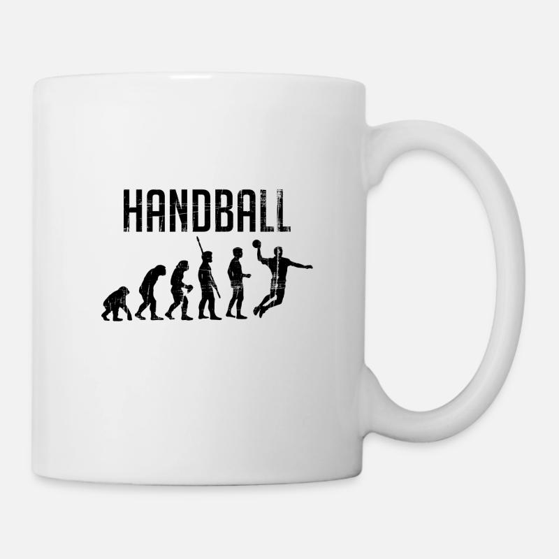 Handball Evolution - Mug - white