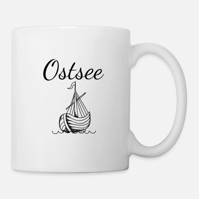 ostsee - Tasse - Weiß