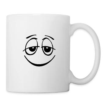 Face tired - Mug - white - Right