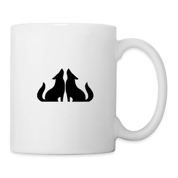 Wolf - Mug blanc - blanc - Droite