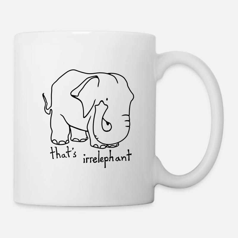 Citations drôles - Mug blanc - blanc
