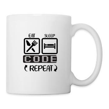 Programmierer - Tasse - Weiß - Rechts