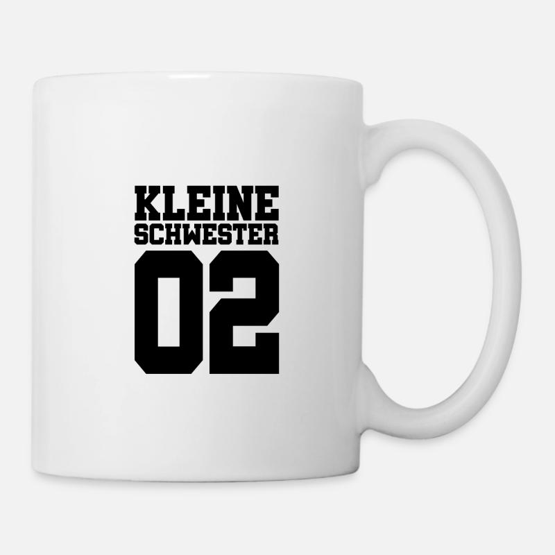 Petite sœur Partnershirt - Mug blanc - blanc