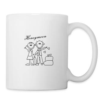 Fliiterwochen | Honeymoon - Tasse - Weiß - Rechts