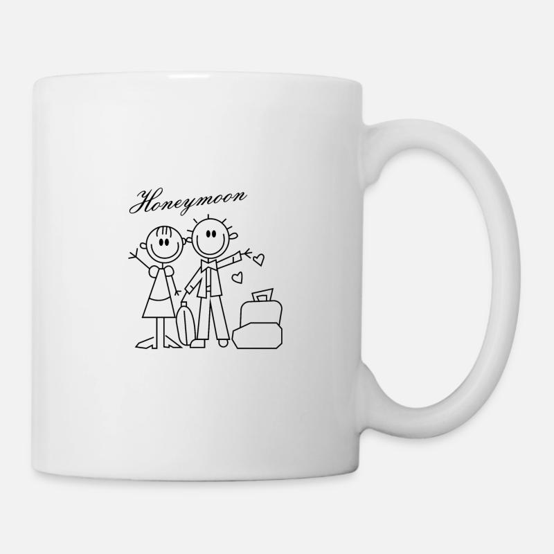 Semaines de fliiter | Honeymoon - Mug blanc - blanc