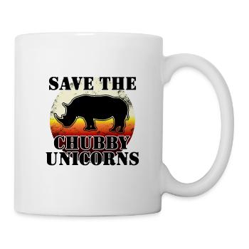 SAUVEZ LES LICORES CHUBBY - Mug blanc - blanc - Droite
