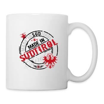 Made in Südtirol - Tasse - Weiß - Rechts