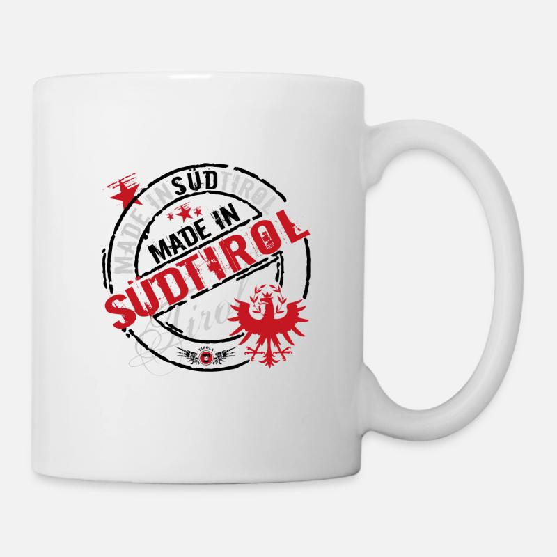 Made in Südtirol - Tasse - Weiß
