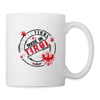 Made in Tirol - Tasse - Weiß - Rechts