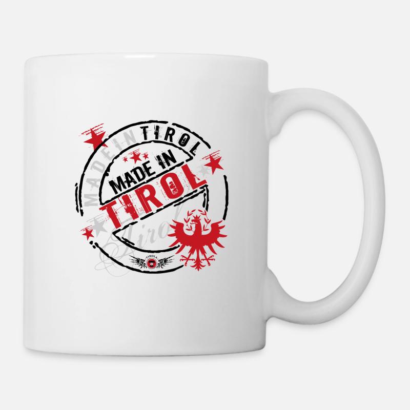 Made in Tirol - Tasse - Weiß