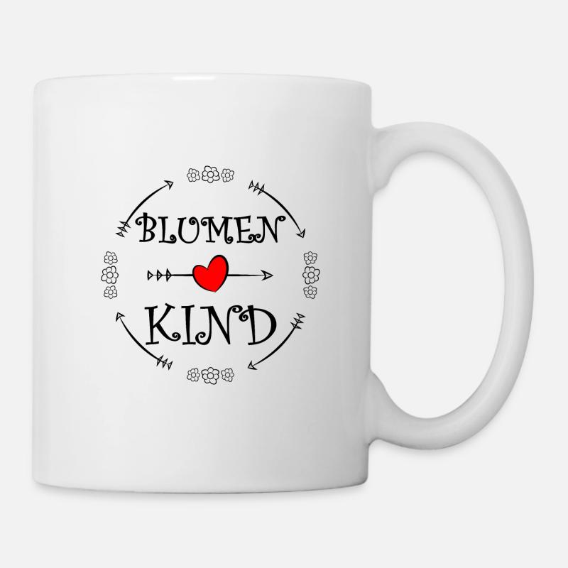 Flower child - Mug - white