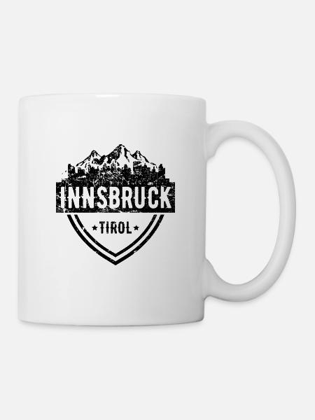 Innsbruck - Tasse - Weiß