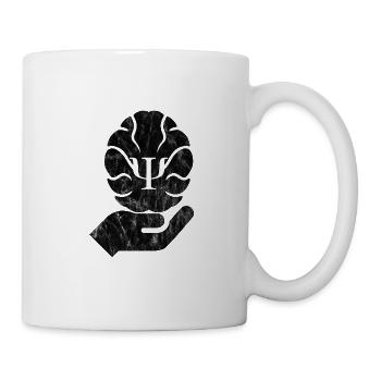 Psychologie Psi Gehirn Geschenkidee Student - Tasse - Weiß - Rechts