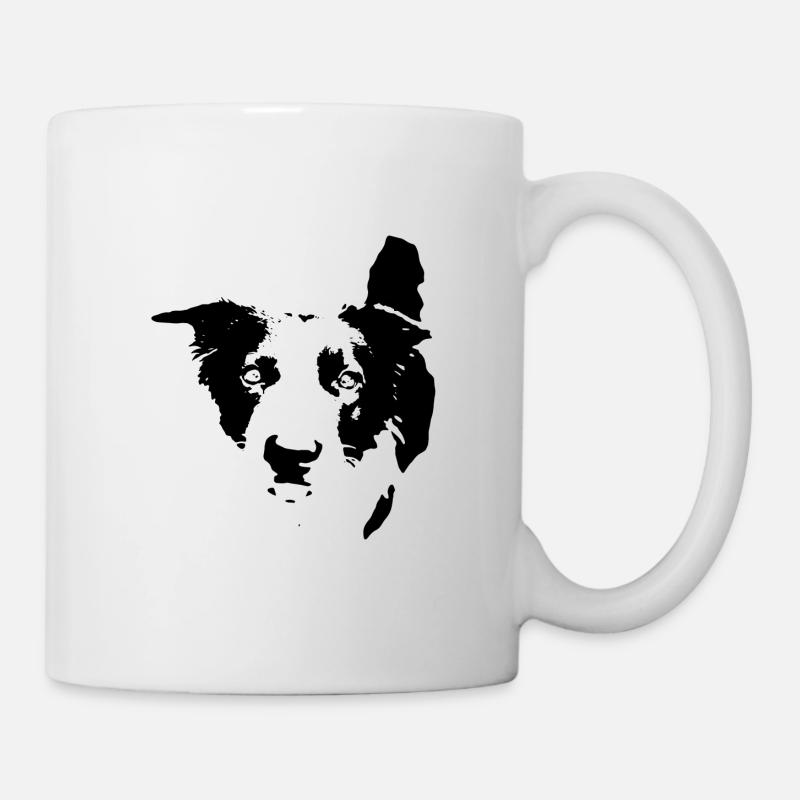 Border Collie - Tasse - Weiß
