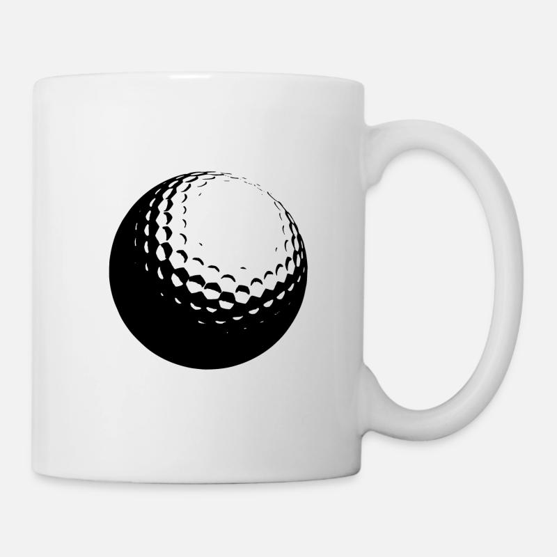 Golfball - Tasse - Weiß