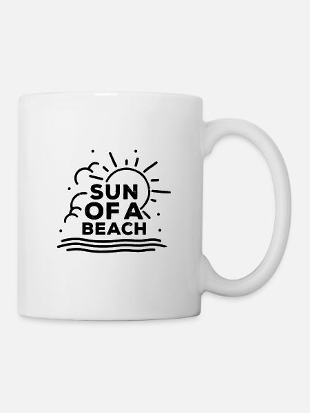 Sun of a beach - Tasse - Weiß