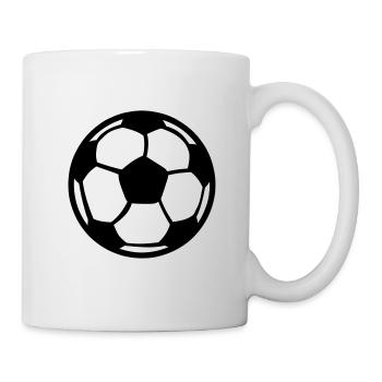 ballon de foot football 9 2 - Mug blanc - blanc - Droite