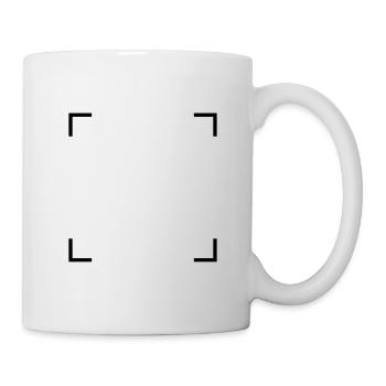 Carré de coins - Mug blanc - blanc - Droite