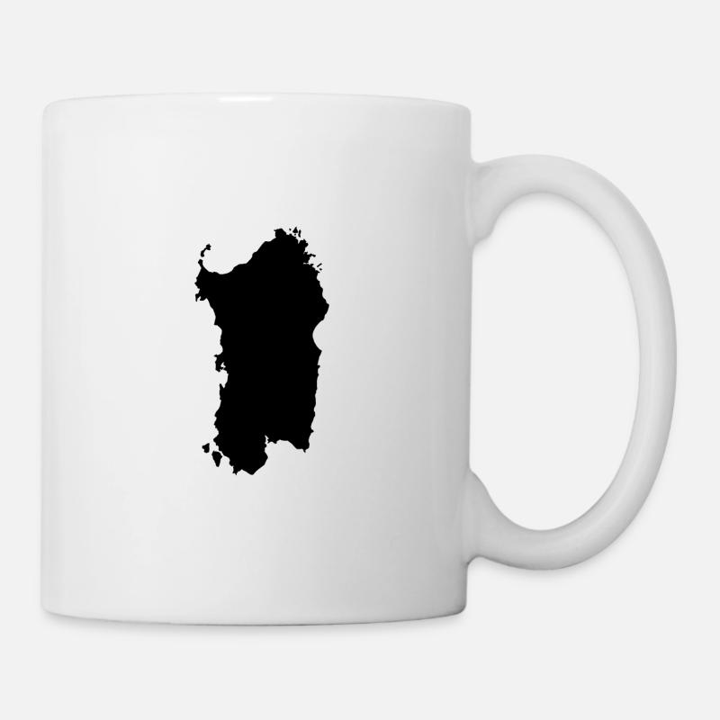 Sardaigne Sardegna Italie Vacances Île Émigration - Mug blanc - blanc
